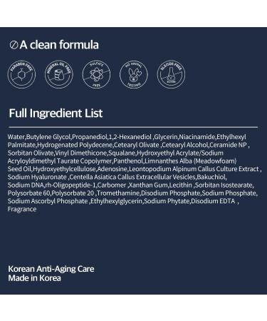 Centella PDRN & CICA Exosome Stem Cell Serum for Face 1.01 fl oz - Anti-Aging Firming & Rejuvenating Facial Serum with Bakuchiol & Ceramide Korean Skincare for Wrinkles Barrier Repair & Hydrating - Buy Online on GoSupps.com