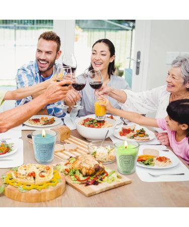 Scented Soy Wax Candles - 6 Fragrances Multi-Color Votive for Home Decor & Aromatherapy Gifts - Ideal for Valentine's Day Anniversaries Christmas & Thanksgiving - Buy Online on GoSupps.com