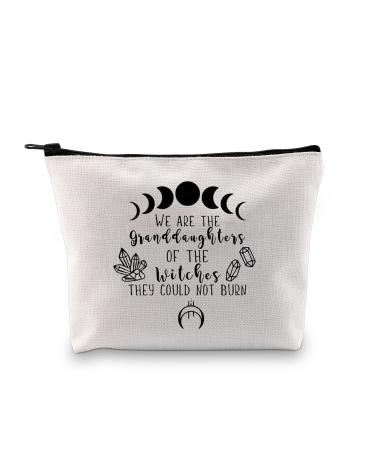 We are the Granddaughters of the Witches They Couldn't Burn Halloween Hexe zipper bag New Witch Starter Kit Bag Granddaughters of Witches EU M