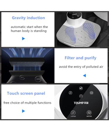 WEVRMQDY Electric Body Dryer Bathroom Body Blow Dryer Hair Dryer Negative Ion Skin Dryer 1300W Body Heater Blow Dryer Waterproof All-Round Quick-Drying - Buy Online on GoSupps.com