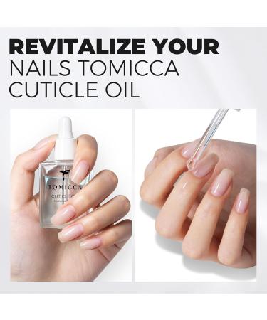  TOMICCA TOMICCA Nail Cuticle Oil 15 ml nail and cuticle care oil repairing and protective oil with organic oils and - Buy Online on GoSupps.com