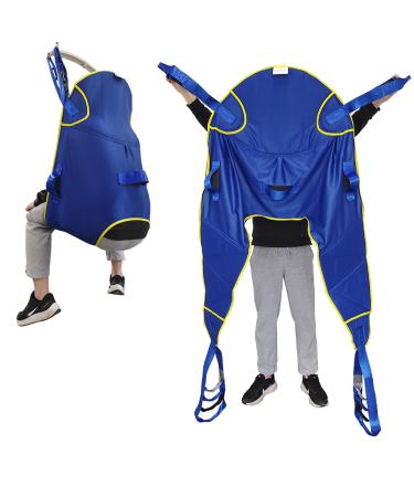 Toileting Sling Patient Lifter Universal Full Body Lift Sling Medical Lift Equipment Bariatric Handicap Lift Commode Sling for Elderly Patient Transfer