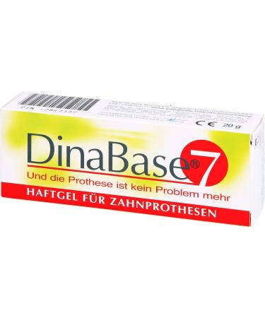 Dinabase 7 Detention Gel for Dentures - Long-lasting Adhesive for Secure Fit International Shipping Available - Buy Online on GoSupps.com