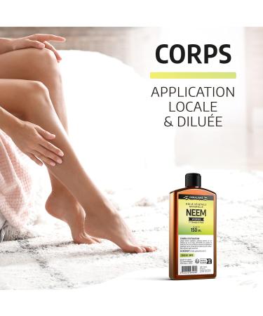 Neem Oil 150ml - 100% Pure Cold Pressed Vegetable Oil - Home and Garden - Buy Online on GoSupps.com