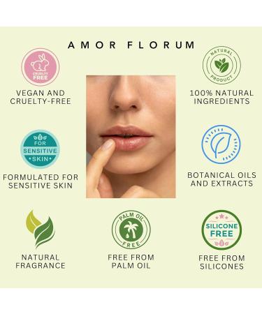 Buy 100% Natural Calming Balm Shea & Cocoa Butter + Beeswax | Protect & Repair Skin Barrier | Amor Florum - Buy Online on GoSupps.com