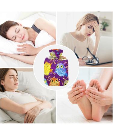 Buy Cute Owl Hot Water Bottle - 2L Cover for Pain Relief & Heat Therapy | International Shipping - Buy Online on GoSupps.com