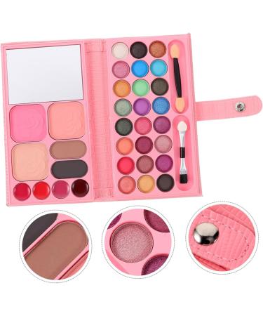 TOVINANNA 5pcs 33 Makeup Palette Eye Shadow Plate Makeup Pallet Makeup Kit Cosmetic Folding Leather - Buy Online on GoSupps.com