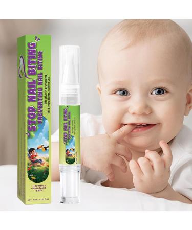Nail Biting Prevention 4ml AntiNail Biting Polish Thumb Sucking Stop Suction Safety for Adults Men Women Kids Travel Night Cuticle Care Toddler Spa 18x18x125 in - Buy Online on GoSupps.com