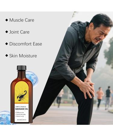 Joint oil 100 ml natural bone care with deep effect muscle relaxation oil for men and women athletes knee hands feet waist elbows thighs - Buy Online on GoSupps.com