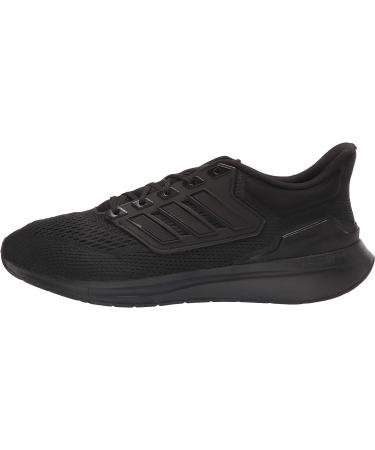 adidas Men's Eq21 Running Shoe 10.5 Black - Lightweight & Comfortable - Buy Online on GoSupps.com