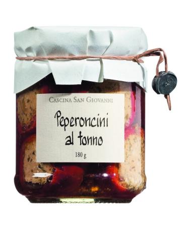 Cascina San Giovanni Peperoncini farciti al tonno cherry peppers with tuna filling
