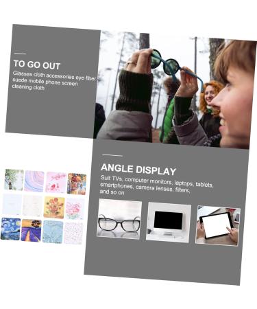 48 Pcs Anti-Fog Glasses Cleaning Cloth - Portable Eyeglasses Wipes & Lens Wipes for Clear Vision - Ideal for Glasses Watches & More - Buy Online on GoSupps.com