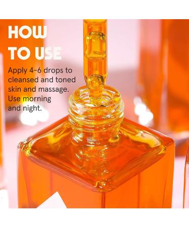 HERBIVORE Botanicals Phoenix Facial Oil for Dry Skin - Rosehip Anti-Aging Oil with CoQ10 | Hydrating and Revitalizing 50mL - Buy Online on GoSupps.com