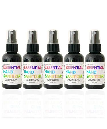 Travel + Well Essential No-Rinse Organic Hand Wash 5 Pack