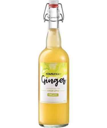 ECOLOGICAL DRINK KOMBUTXA TE KOMBUCHA - 6 bottles 750ml Organic fermented tea ecological energy fat burning without added sug - Buy Online on GoSupps.com