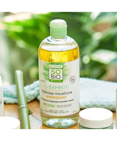 Pure Bamboo Micellar Water - Two-Phase Formula 500ml | International Shipping - Buy Online on GoSupps.com