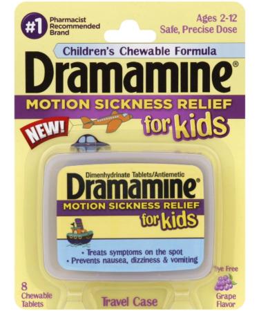 Dramamine Kids Chewable Size 8ct Dramamine Kids Chewable 8ct