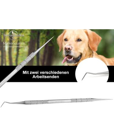 Stainless Steel Tartar Remover for Dogs | Pet Tooth Cleaner & Scaler - Type 10 Replacement - Buy Online on GoSupps.com