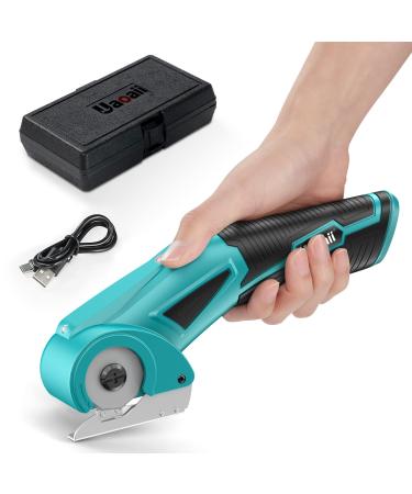 Cordless Electric Scissors USB Rechargeable Cutter Fabric Cutter Crafts  Sewing Cardboard Scrapbooking Cutting Tool 