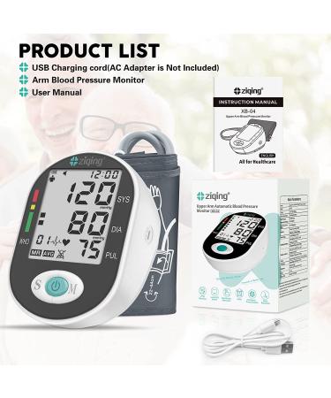 Large Cuff Blood Pressure Monitor with Large Screen - Clinically Accurate BP Machine for Home Use - 2 Users, 198 Memories - Buy Online on GoSupps.com