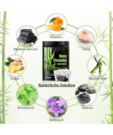 Foot Detoxification Pads for Deep Sleep & Stress Relief | 100% Natural 20 Piece Set - Buy Online on GoSupps.com