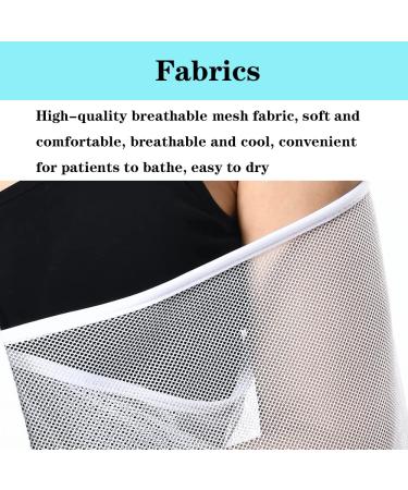 Ledhlth White Mesh Arm Sling - Shoulder Injury Support for Men & Women - Buy Online on GoSupps.com