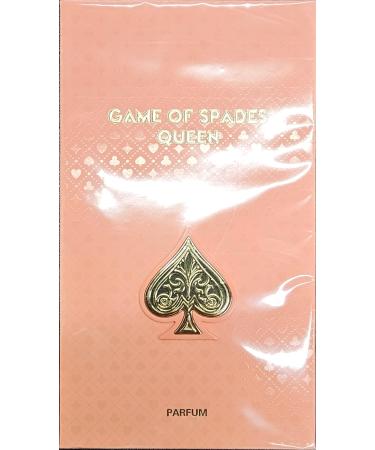 Jo Milano Game of Spades Queen for Women Parfum Spray 3.4 Ounce Citrus 3.4 Fl Oz (Pack of 1)