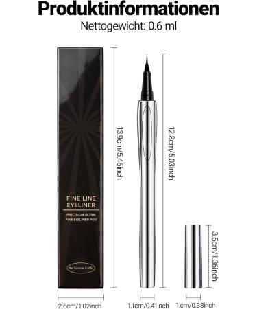  Erinde Erinde Eyeliner Blak - Buy Online on GoSupps.com