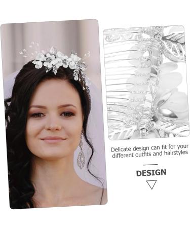 Ciieeo 1 Set Forest Fairy Flower Bridal Hair Accessories Wedding Dress Accessories Yellow 4-piece Set Bridal Pearl Hair Accessories Hair Barrettes Hair Accessories for Girls The Flowers - Buy Online on GoSupps.com