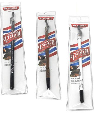 Black Ice Spray Barber Pencil - Pack of 3 | Professional Hair Styling Tool - Buy Online on GoSupps.com