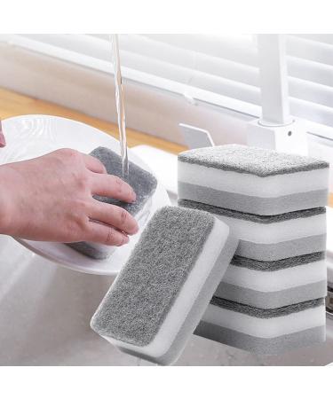 Clisted 75Pcs Kitchen Sponges Dishwashing Sponges Magic Cleaning Sponges Brush - Buy Online on GoSupps.com