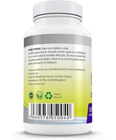 MacuBright Advanced (180 Tablets) - Vegan AREDS 2 Food Supplement with Zeaxanthin, Lutein, and Bilberry - Buy Online on GoSupps.com