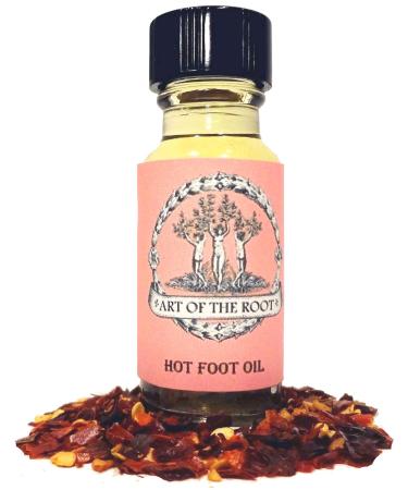 Hot Foot Oil 1/2 oz | Banishing & Removing Negative Energy Rituals | Hoodoo Wicca Pagan Voodoo Santeria