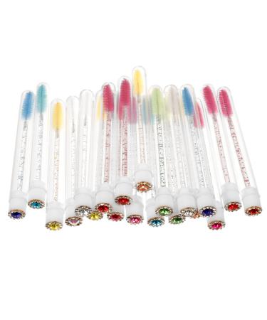 MAGICLULU 20sets Mascara Wand Tube Lash Mascara Container Mascara Tube Eyelash Mascara Bottle Small Mascara Container Practical Empty Container DIY Eyelash Tubes Empty Eyelash Bottle