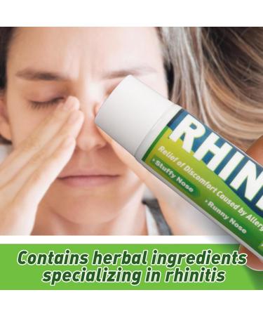 Rhinitis Cream for Sinusitis & Nasal Relief - 20g Clogged Nose Ointment | Fast-Acting Sinus Infection Relief - Buy Online on GoSupps.com