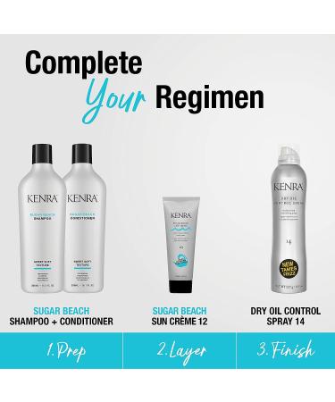 Kenra Sugar Beach Sun Cr me - Texturizing Cr me with Sun Protection | Prevents Color Fading & Damage | Moisturizing Formula for All Hair Types - 3.4oz - Buy Online on GoSupps.com