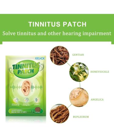 SINGOVE Tinnitus Relief Patch- 12 Pcs Hearing Loss & Earache Treatment - Zo Skin Health Products - Buy Online on GoSupps.com