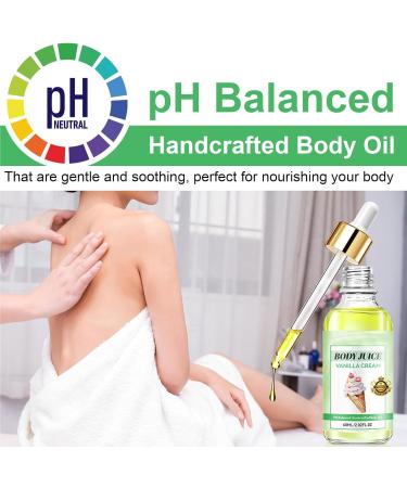 Coconut Cream Pie Body Oil - Handcrafted Vanilla Moisturizer for All Skin Types | Nourishing Body Juice Oil and Massage Essence - Buy Online on GoSupps.com