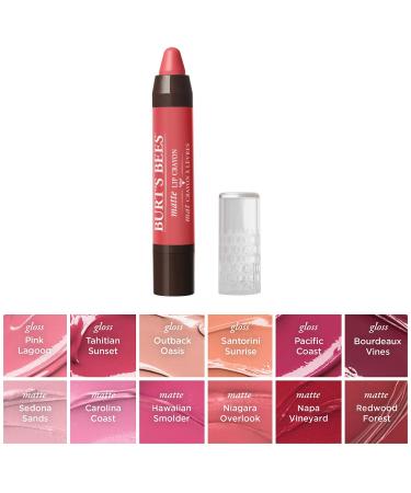 Burt's Bees Moisturizing Matte Lip Crayon - Niagara Overlook (1 Count) - Buy Online on GoSupps.com