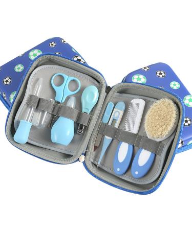 Baby Healthcare and Grooming Kit RoseFlower 9 in 1 Newborn Essentials Nursery Care Set with Toothbrush Nail Clipper File Nose Cleaner Nasal Aspirator - Baby Item for Infant Toddlers Boys Girls Kids #21