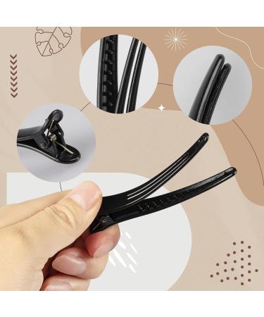 Prousky 12-Piece Hair Sectioning Clips Set with Tail Comb - Salon Quality Hairdressing Accessories for Women and Girls - Buy Online on GoSupps.com