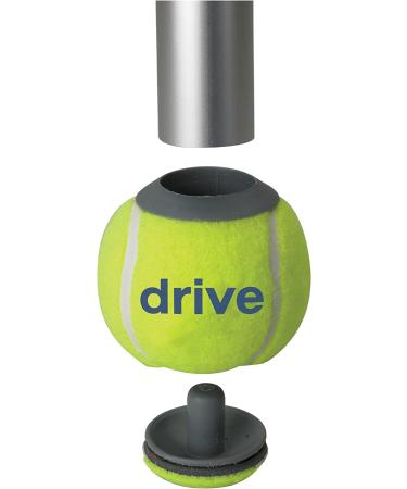 Drive Medical 10121 Walker Tennis Ball Glides - Yellow | Easy Mobility Solution - Buy Online on GoSupps.com