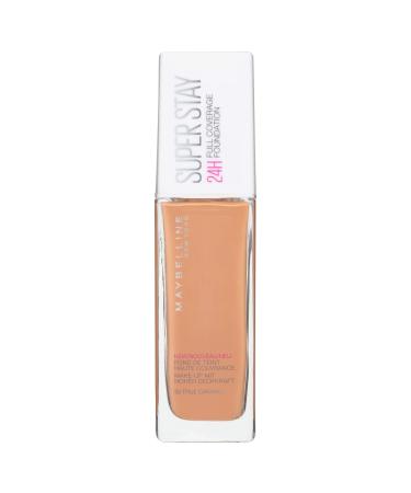 Maybelline New York Foundation Superstay 24 Hour Longlasting Foundation Lightweight Feel Water and Transfer Resistant 30 ml Shade: 58 True Caramel