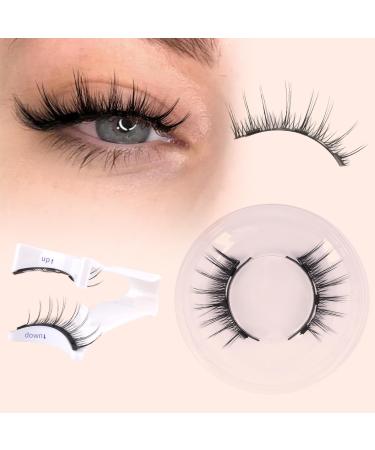 Magnetic Eyelashes Natural Look Manga Magnetic Eyelashes Sunflower Fairy Lightweight No Glue or Liner Needed Reusable and Easy to Wear and Remove