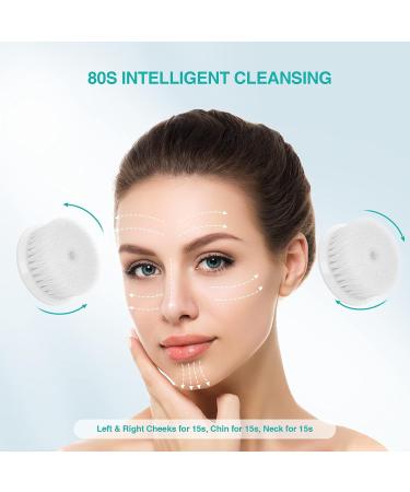 Buy Electric Facial Cleansing Brush | Rechargeable Spin Brush with 6 Speeds - Best for Cleansing & Exfoliating - International Shipping Available - Buy Online on GoSupps.com