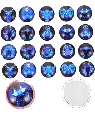 TEHAUX 400 Pcs Time Gem Patch Bracelet Kits Zodiac Beads Cabochons Horoscope Charms Pendants for Necklaces Necklace Beads Earring Keychain DIY Craft Patch Glass Jewelry 3D Round Beads As Shownx4pcs 1.8X1.8cmx4pcs - Buy Online on GoSupps.com