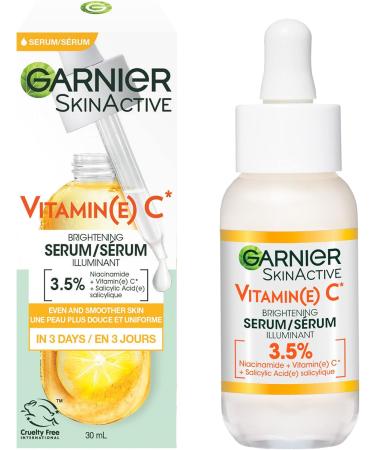 Garnier Vitamin C Serum + Moisturizing Brightening Day Cream Glow Bundle Brightening Serum with Vitamin C Serum + Day Cream - Buy Online on GoSupps.com