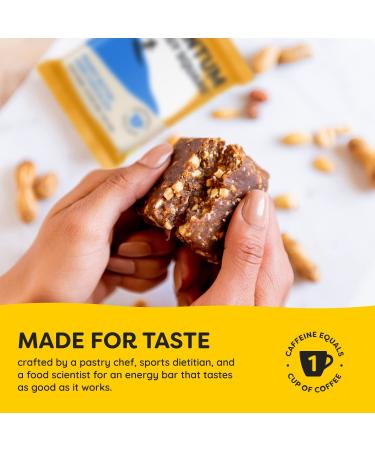 QUANTUM Energy Square | Organic Caffeinated Protein Bars | Plant Based, Gluten-Free, Vegan | 10g Protein | MCT Oil | Healthy Breakfast Snacks | Non-GMO | Dairy & Soy Free | 8 Pack Variety - Buy Online on GoSupps.com
