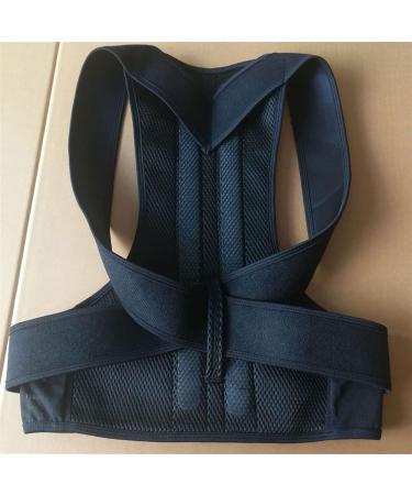 Full Posture Corrector for Men Plus Size Adjustable Posture Therapy-Belt Waist Brace Provides Support for Shoulder Clavicle Back Black XX - Buy Online on GoSupps.com