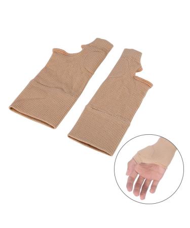 Buy Gel Compression Gloves - 2 Pairs Silicone Thumb Brace for Pain Relief & Support | Ideal for Artists & Wrist Health - Buy Online on GoSupps.com